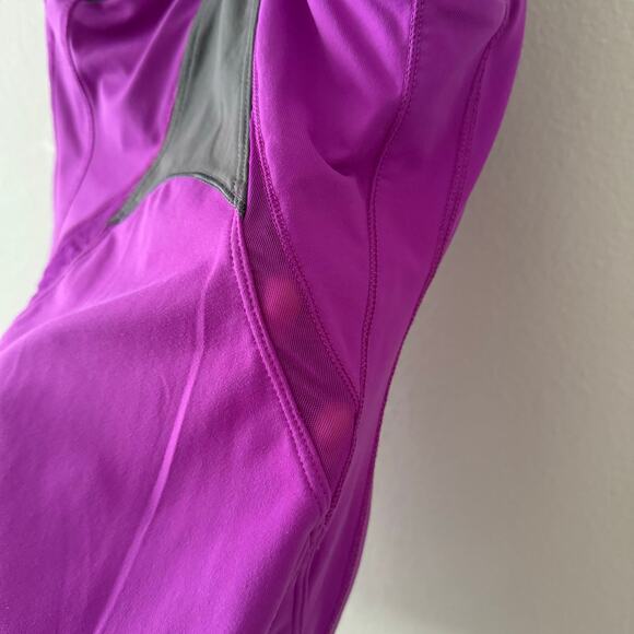 Alo Coolfit Racerback Tank Top Purple Gray Size XS - Picture 11 of 12
